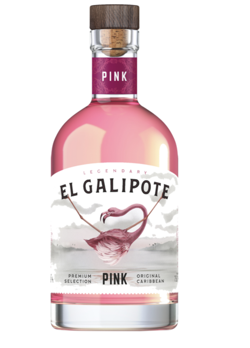 Напій алк. на основі рому El Galipote Pink 37.5% 0.7 л